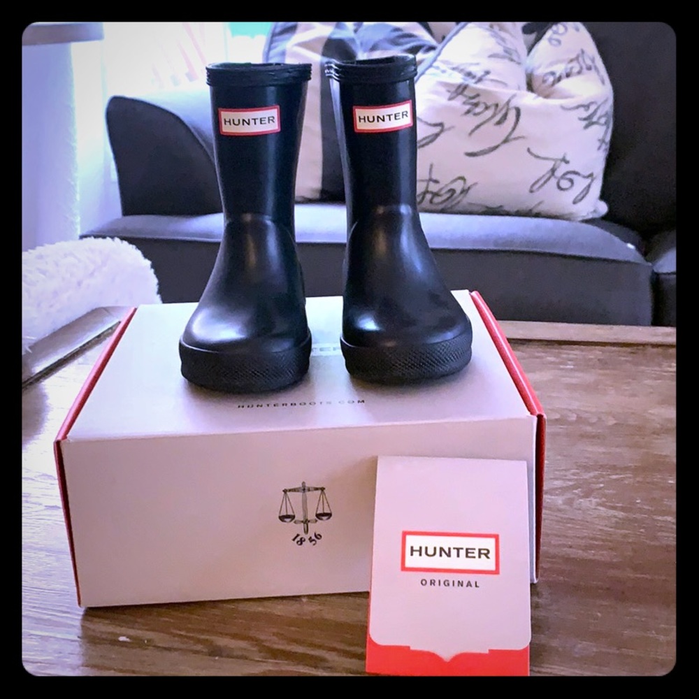 Kids Hunter Boots UK 6 US 7B/8G